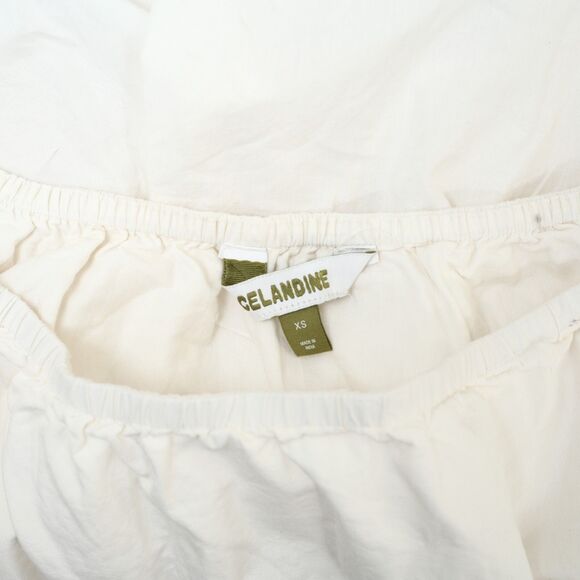 By Anthropologie Celandine Beachy Culotte Pants Wide-Leg Flora Lace XS 279497 - Picture 9 of 9